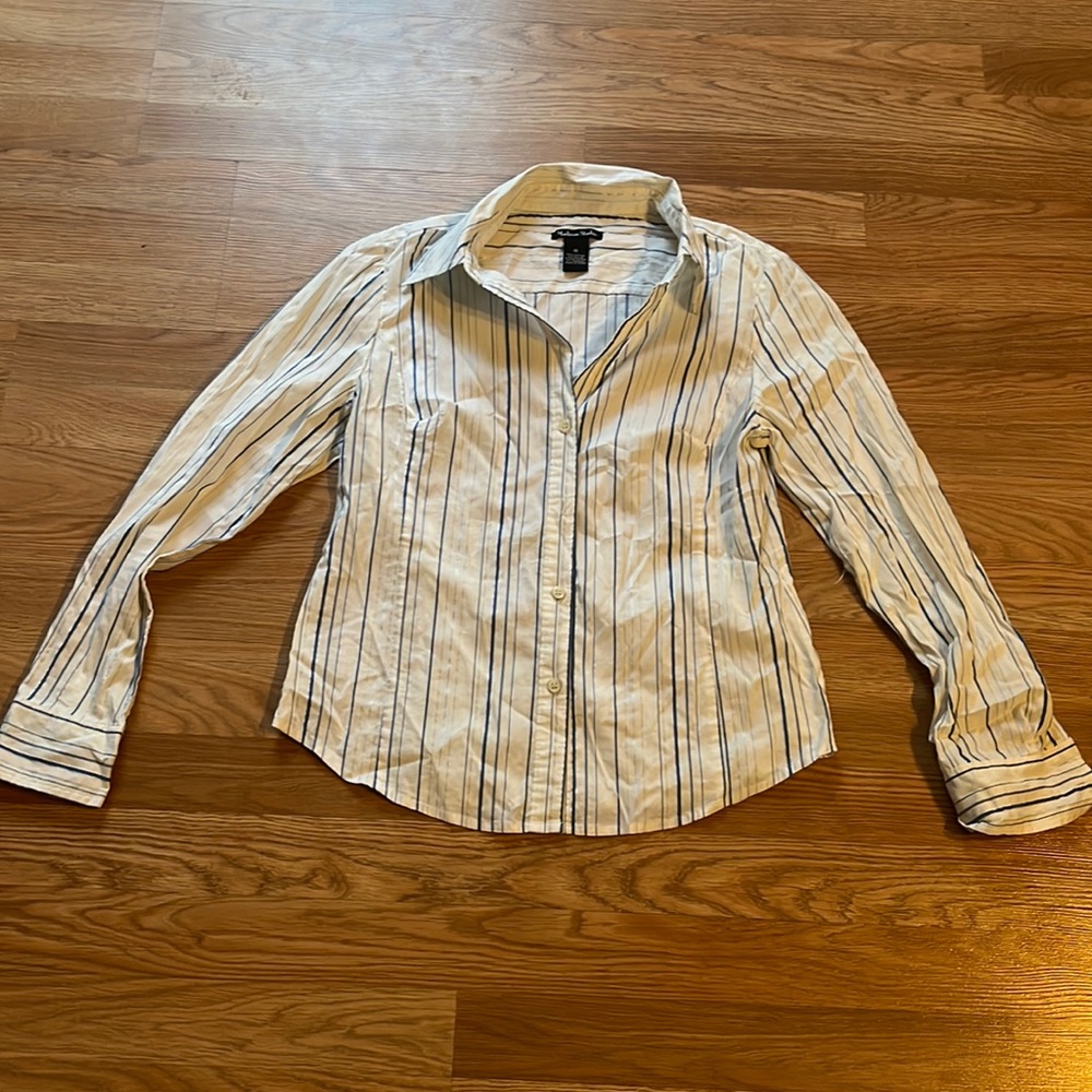 Madison Studio Button Down Top Size 10